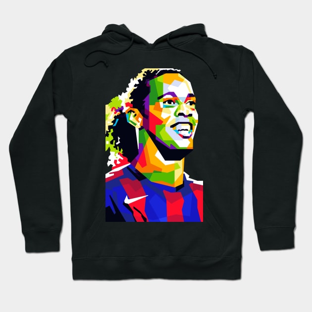 Ronaldinho In Wpap Hoodie by Yopi